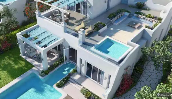 احجز في العاصمة الجديدة بكمبوند هيفين هيلز بنتهاوس بمساحة 250متراً